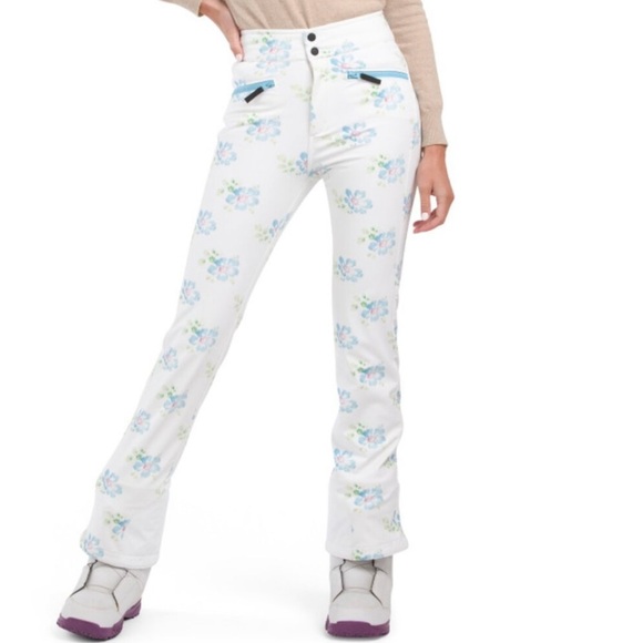 ⌛️expiring sale⌛️NWT BOGNER X LoveShackFancy Blue Ireen Ski Pants - US6 - Picture 3 of 14